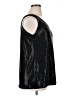 Clara Sun Woo Black Sleeveless Top Size XL - photo 4