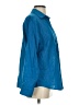 Assorted Brands 100% Cotton Blue Long Sleeve Blouse Size S - photo 4