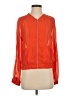 Aryn K. 100% Rayon Orange Track Jacket Size S - photo 1