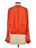 Aryn K. 100% Rayon Orange Track Jacket Size S - photo 2