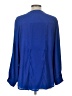 Amaryllis 100% Polyester Blue 3/4 Sleeve Blouse Size L - photo 2