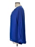 Amaryllis 100% Polyester Blue 3/4 Sleeve Blouse Size L - photo 5