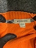 Burberry 100% Cotton Orange Cardigan Size 4 - photo 9