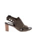 Anyi Lu Brown Gray Sandals Size EU 38 1/2 - photo 1