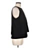 Ann Taylor LOFT Black Sleeveless Blouse Size M - photo 4