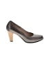 Taryn Rose Gray Silver Heels Size EU 38 1/2 - photo 1