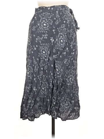 Madewell Wrap Midi Skirt in Archival Floral (view 1)