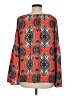 Cremieux 100% Polyester Orange Long Sleeve Blouse Size M - photo 2