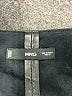 MNG 100% Polyester Metallic Black Faux Leather Skirt Size 4 - photo 3