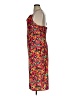 Shein Curve 100% Polyester Print Orange Cocktail Dress Size 0X - photo 5