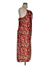 Shein Curve 100% Polyester Print Orange Cocktail Dress Size 0X - photo 4