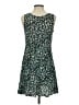 Unbranded Print Teal Casual Dress Size XS (estimated) - photo 2