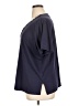 Cathy Daniels Blue Short Sleeve Top Size XL (estimated) - photo 5