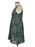 Unbranded Print Teal Casual Dress Size XS (estimated) - photo 5