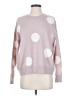 T Tahari Polka Dots Pink Pullover Sweater Size XS - photo 1