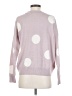 T Tahari Polka Dots Pink Pullover Sweater Size XS - photo 2