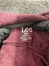 Lee Burgundy Pullover Hoodie Size S - photo 7