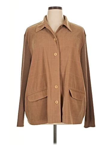 Notations Long Sleeve Button-Down Shirt (view 1)