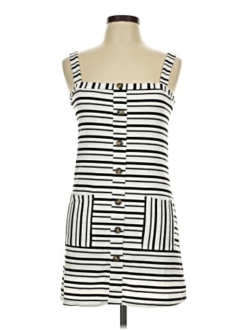 Olivaceous Casual Dress (view 1)