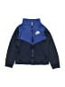 Nike 100% Polyester Blue Zip Up Hoodie Size 4 - photo 1