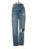 Pull&Bear Hearts Blue Jeans Size 24 waist - photo 1