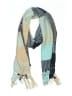 Unbranded Plaid Teal Blue Scarf One size - photo 1
