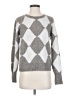 Ann Taylor Factory Argyle Gray Pullover Sweater Size S - photo 1