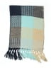 Unbranded Plaid Teal Blue Scarf One size - photo 2