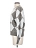 Ann Taylor Factory Argyle Gray Pullover Sweater Size S - photo 5