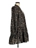 Unbranded 100% Polyester Animal Print Brown Casual Dress Size M - photo 4