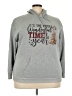 Shein 100% Polyester Gray Zip Up Hoodie Size 3X - photo 1