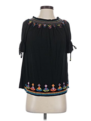 Rampage 3/4 Sleeve Blouse (view 1)
