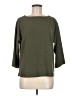 Studio B by BOBEAU Green 3/4 Sleeve Top Size M - photo 1