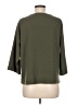 Studio B by BOBEAU Green 3/4 Sleeve Top Size M - photo 2