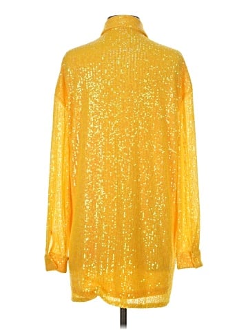 Flat White Long Sleeve Blouse (view 2)