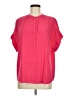 J.Crew 100% Viscose Pink Short Sleeve Blouse Size M - photo 1