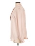Ann Taylor LOFT 100% Polyester Pink Long Sleeve Blouse Size L - photo 5