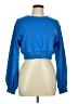 Shein Blue Sweatshirt Size 6 - photo 1