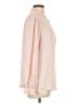 Ann Taylor LOFT 100% Polyester Pink Long Sleeve Blouse Size L - photo 4
