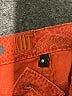 Kut from the Kloth Chevron-herringbone Orange Jeans Size 6 - photo 7