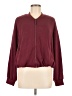 Skies Are Blue Burgundy Track Jacket Size M - photo 1