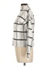 Max Studio Checkered-gingham Ivory Turtleneck Sweater Size M - photo 5