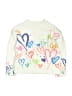 Truly Me Hearts Ivory Pullover Sweater Size 3T - photo 1