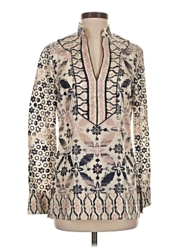 Tory Burch Long Sleeve Silk Top