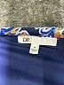 DR2 100% Polyester Paisley Blue Formal Skirt Size M - photo 4