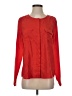 Gap 100% Polyester Red Long Sleeve Blouse Size S - photo 1