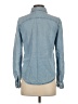 FRAME Blue Long Sleeve Button-Down Shirt Size XS - photo 2