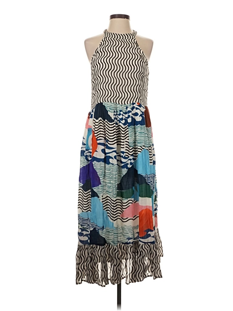 Pre-owned Oliphant Casual Dress In Blue