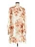 Guess Print Ivory Casual Dress Size M - photo 1