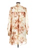 Guess Print Ivory Casual Dress Size M - photo 2
